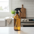 All-purpose cleaner amber bottle with spray top